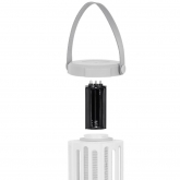 Lampa electrica anti-insecte Noveen Insect killer lamp, LED UV, 6W, 1000 V, portabil (3 x AA), IPX4, IKN833 White Grey