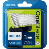 Rezerva OneBlade QP230/50 kit 3 lame, compatibil OneBlade si OneBladePro, Verde