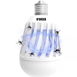 Bec LED Noveen Insect killer lamp 2 in 1, cu lampa UV, 6 W, 800 V, IKN803 White