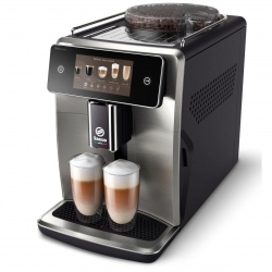 Espressor automat Philips Saeco SM8785/00, 22 tipuri de cafea, 8 profiluri, Ecran color 5.4\