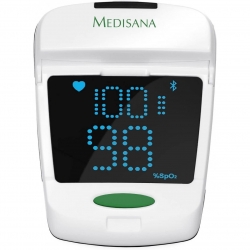 Puls oximetru portabil Medisana PM150 79457, Bluetooth, Display LED, Alb